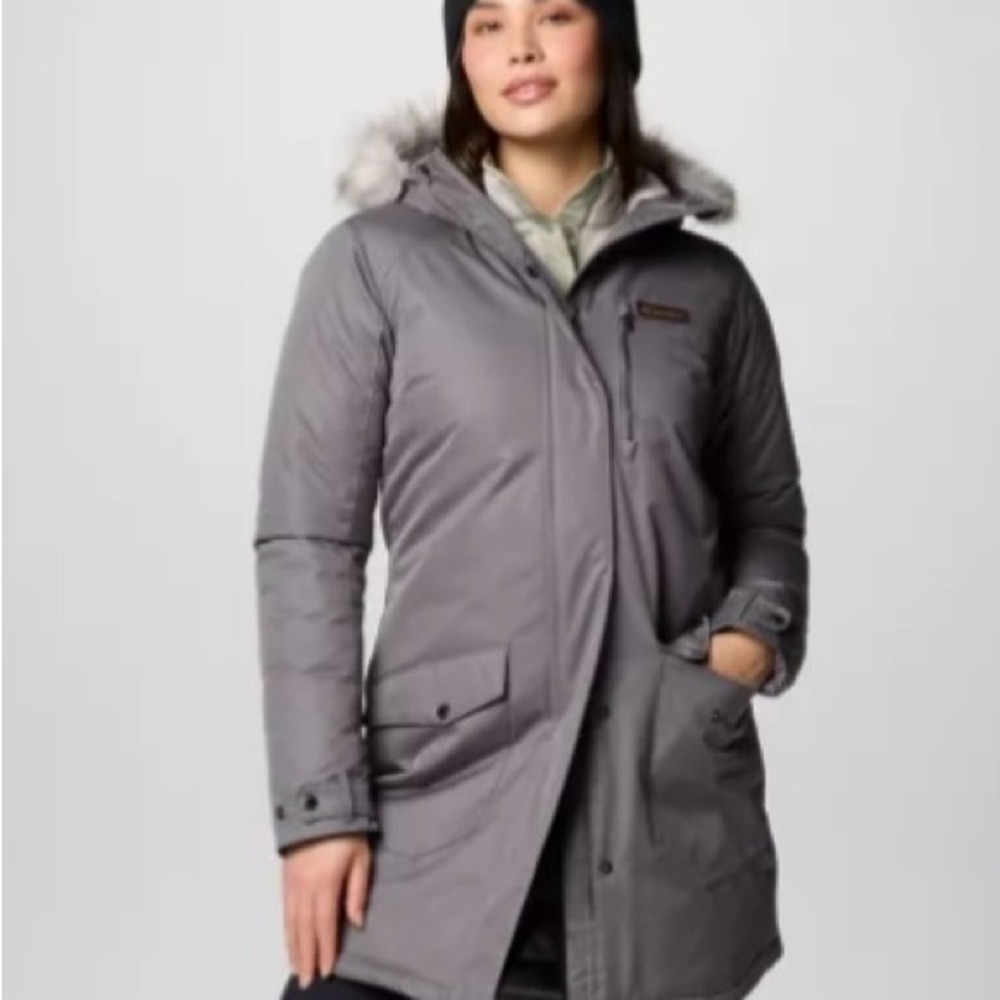 Columbia Winter Coat Gray